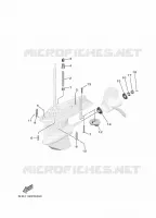 PROPELLER HOUSING AND TRANSMISSION 2 for Yamaha F100 2021