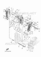 FRONT FAIRING BRACKET for Yamaha VF90 2021