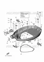 BOTTOM COVER 1 for Yamaha F80 2021