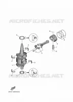 CRANKSHAFT / PISTON for Yamaha F20 2021