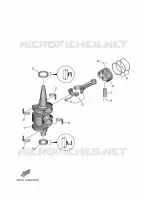 CRANKSHAFT / PISTON for Yamaha F20 2021