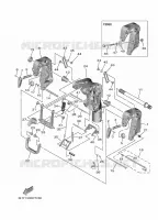 FRONT FAIRING BRACKET for Yamaha F20 2021