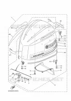 FAIRING UPPER for Yamaha F300 2021