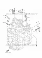 CYLINDER AND CRANKCASE 3 for Yamaha F300 2021
