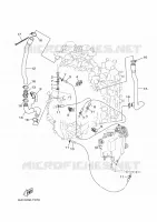 CYLINDER AND CRANKCASE 4 for Yamaha F300 2021
