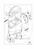 FAIRING UPPER for Yamaha F300 2021