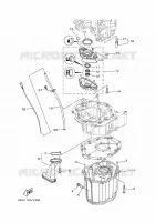 VENTILATEUR D'HUILE for Yamaha F300 2021