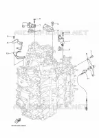 CYLINDER AND CRANKCASE 3 for Yamaha F300 2021
