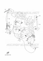 CYLINDER AND CRANKCASE 4 for Yamaha F300 2021