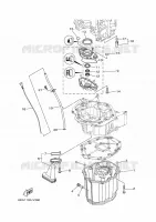 VENTILATEUR D'HUILE for Yamaha F300 2021