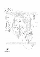 CYLINDER AND CRANKCASE 4 for Yamaha F250 2021