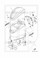 FAIRING UPPER for Yamaha F250 2021