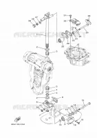 MOUNT 4 for Yamaha F250 2021
