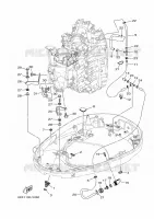 BOTTOM COVER 2 for Yamaha F250 2021