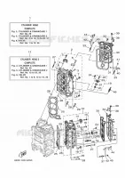 CYLINDER / CRANKCASE 2 for Yamaha F250 2021