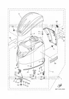 FAIRING UPPER for Yamaha F250 2021