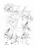 STAND / FOOTREST for Yamaha R25 2024