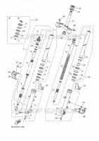 FRONT FORK for Yamaha TRACER 2024