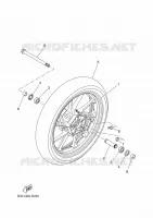 FRONT WHEEL for Yamaha TRACER 2024