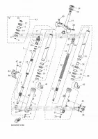 FRONT FORK for Yamaha TRACER 2024