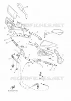 HANDLEBAR & CABLES for Yamaha TRACER 2024