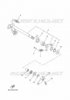 GEAR SHIFT SHAFT / LEVER for Yamaha TRACER 2024