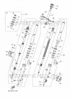 FRONT FORK for Yamaha TRACER 2024