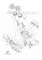 CRANKSHAFT / PISTON for Yamaha TRACER 2024