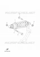 REAR SUSPENSION for Yamaha TRACER 2024