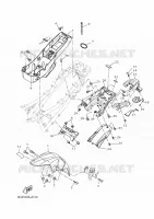 FENDER for Yamaha TRACER 2024