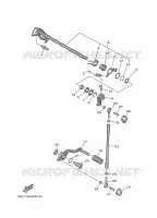 GEAR SHIFT SHAFT / LEVER for Yamaha TRACER 2024