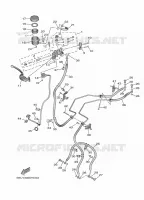 FRONT BRAKE MASTER CYLINDER for Yamaha TRACER 2024
