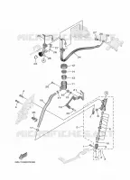 REAR BRAKE MASTER CYLINDER for Yamaha TRACER 2024