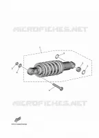 REAR SHOCK ABSORBER for Yamaha TRACER 2024