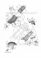 FENDER for Yamaha TRACER 2024