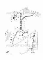 REAR BRAKE MASTER CYLINDER for Yamaha TRACER 2024