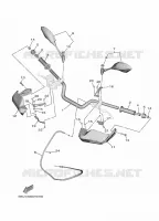 HANDLEBAR & CABLES for Yamaha TRACER 2024