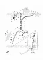 REAR BRAKE MASTER CYLINDER for Yamaha TRACER 2024