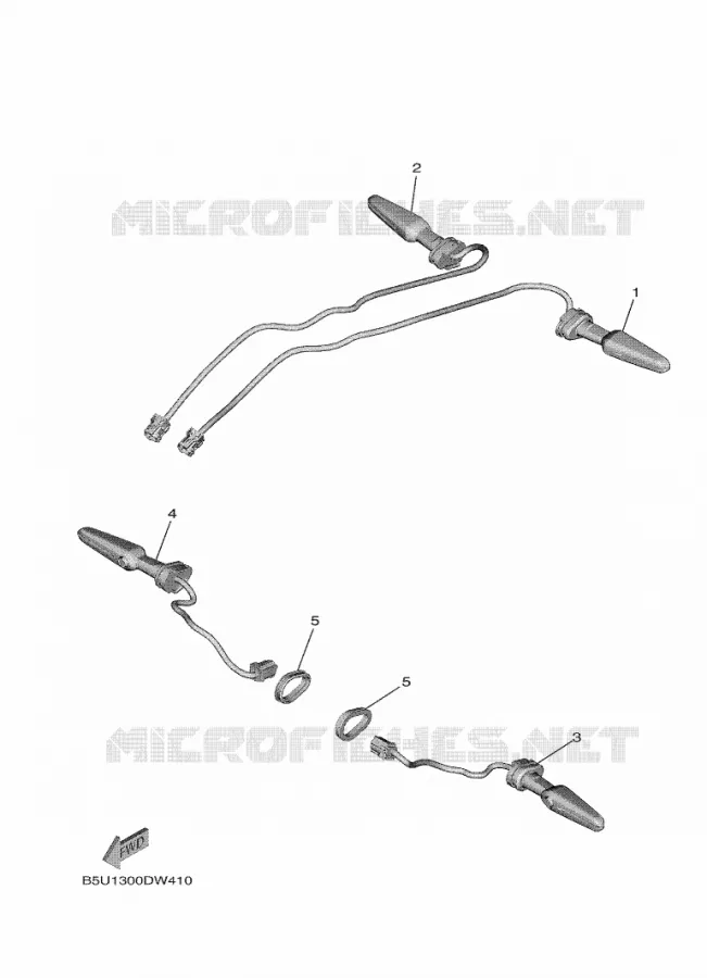 INDICATOR Yamaha MOTO 900 2024 TRACER  MTT890