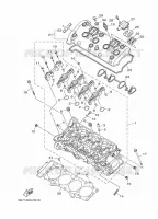 CYLINDER HEAD  for Yamaha MT 2024