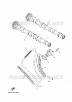 CAMSHAFT / TIMING CHAIN for Yamaha MT 2024
