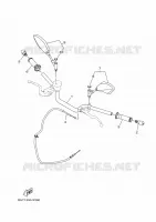 HANDLEBAR & CABLES for Yamaha MT 2024