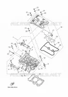 CYLINDER HEAD  for Yamaha TENERE 2024