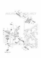 STAND / FOOTREST 2 for Yamaha TENERE 2024
