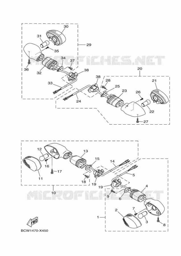 INDICATOR Yamaha MOTO 155 2024 R15  YZF155-A