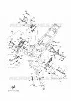 STAND / FOOTREST for Yamaha R15 2024