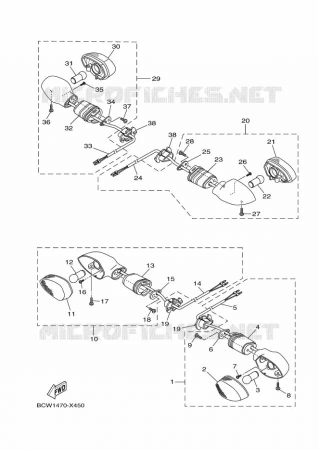 INDICATOR Yamaha MOTO 155 2024 R15  YZF155-A