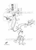 FRONT BRAKE MASTER CYLINDER for Yamaha XSR 2024