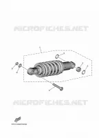 REAR SUSPENSION for Yamaha XSR 2024