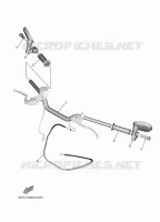 HANDLEBAR & CABLES for Yamaha XSR 2024